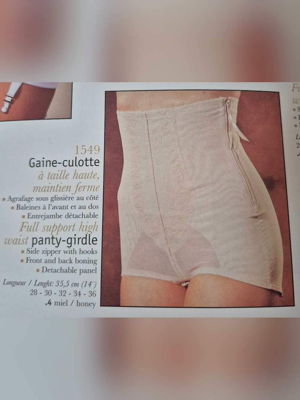 Vintage Grenier Never Worn Panty Girdle - Picture 4 of 5